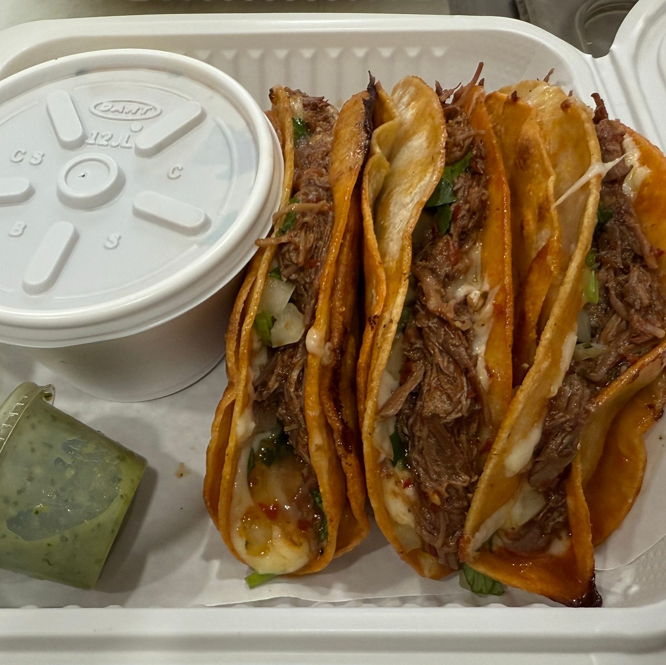 Beef Birria Tacos.